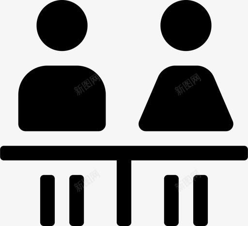 夫妇女性吃饭图标svg_新图网 https://ixintu.com 人满了 吃饭 坐着 夫妇 女性 桌子