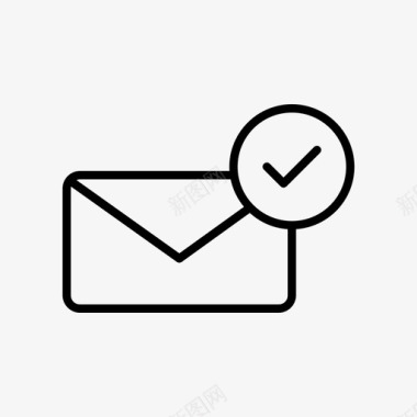接受电子邮件发送电子邮件图标图标