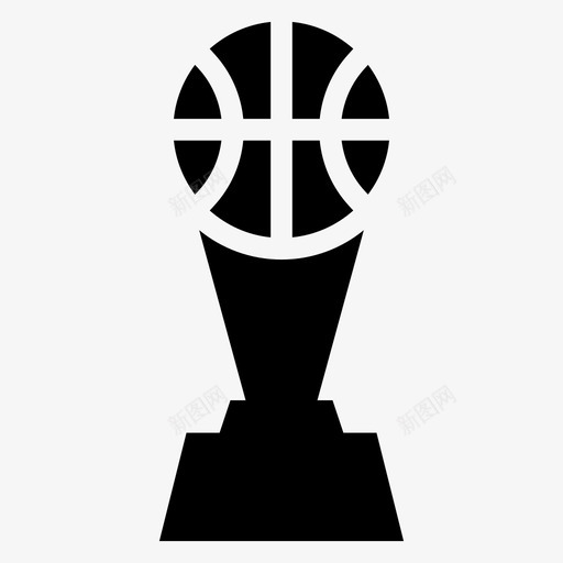 篮球奖励奖品图标svg_新图网 https://ixintu.com 优胜者 体育健身符号图标 奖励 奖品 篮球