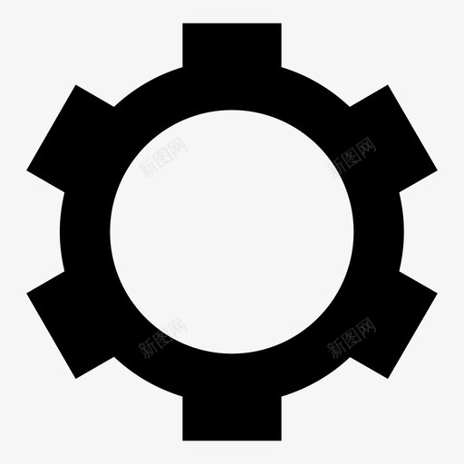 齿轮工业维修工具图标svg_新图网 https://ixintu.com 工业 服务工具包 系统选项 维修工具 设置 齿轮