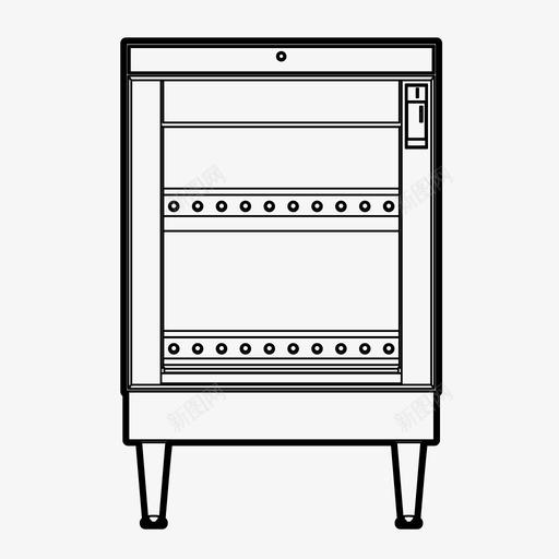 卷烟机销售吸烟图标svg_新图网 https://ixintu.com 卷烟机 吸烟 商店 烟草 自动售货机 销售