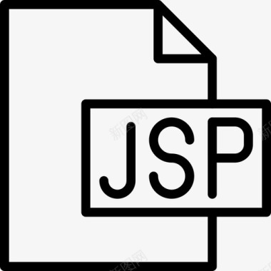 jsp文件编码开发图标图标