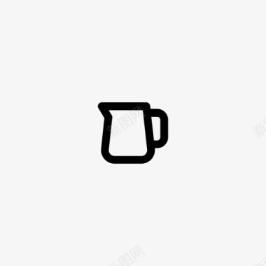奶精咖啡浓缩咖啡图标图标