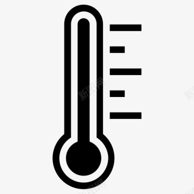 温度温度计夏季图标图标
