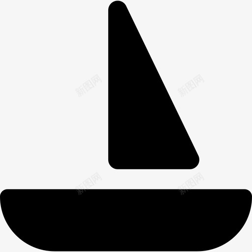 帆船运输全球用户界面图标svg_新图网 https://ixintu.com 全球用户界面 帆船 运输