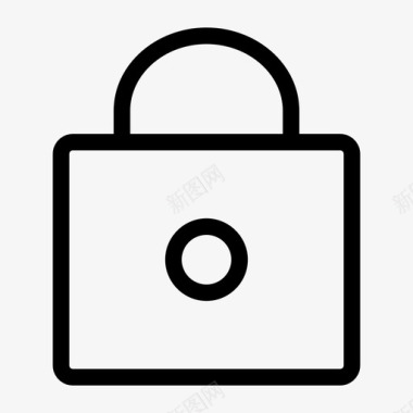 锁密码私人图标图标