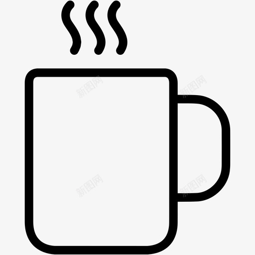杯子下午咖啡图标svg_新图网 https://ixintu.com 下午 厨房 咖啡 杯子 茶 饮料