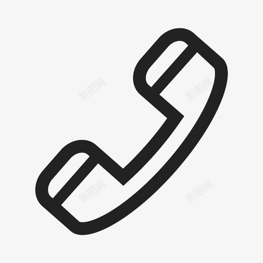 电话svg_新图网 https://ixintu.com 电话