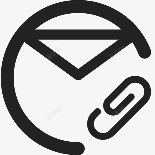 mail-attachsvg_新图网 https://ixintu.com mail-attach mail attach attachment