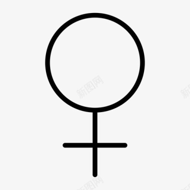 女人性别图标图标