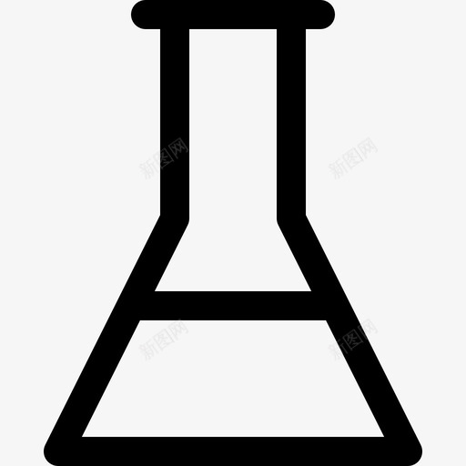 科学化学锥形烧瓶图标svg_新图网 https://ixintu.com 化学 实验室 科学 美味的easylines混合物101 试管 锥形烧瓶