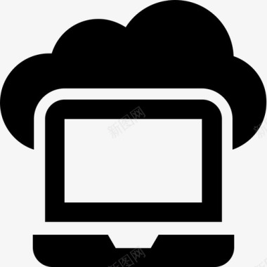 云计算笔记本电脑macbook图标图标