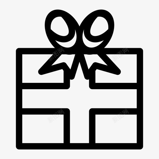 礼品盒聚会礼物图标svg_新图网 https://ixintu.com 礼品盒 礼物 聚会 许愿