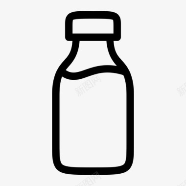 奶瓶婴儿孩子图标图标