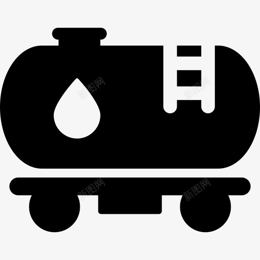火车罐车运输工业图标svg_新图网 https://ixintu.com 工业 火车罐车 运输