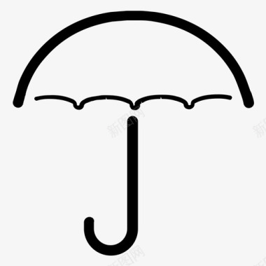 保护伞保险雨图标图标