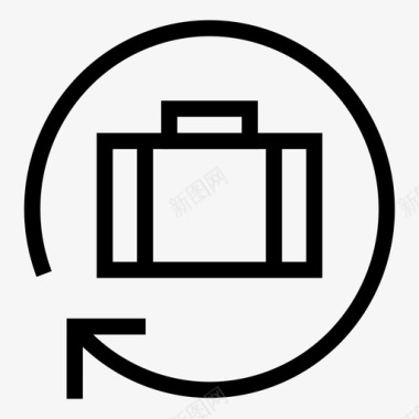 公文包包业务图标图标