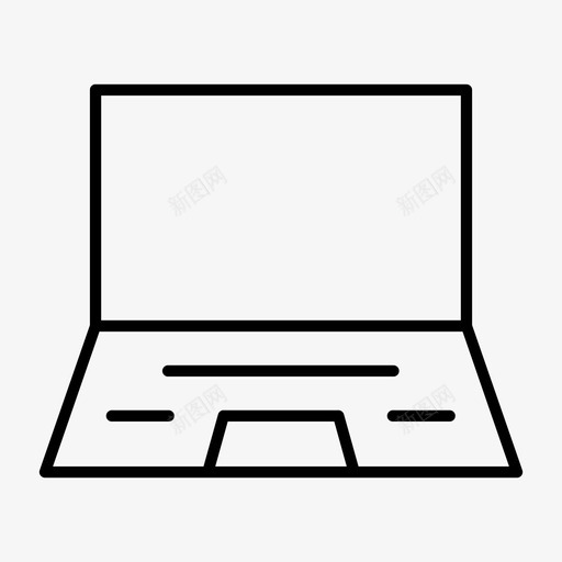 笔记本电脑键盘鼠标图标svg_新图网 https://ixintu.com 屏幕 技术 笔记本电脑 键盘 鼠标