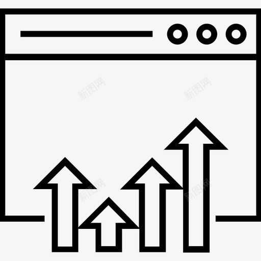 网站排名条形图网页排名图标svg_新图网 https://ixintu.com 1400网页和搜索引擎优化平面线图标 条形图 网站排名 网页 网页排名