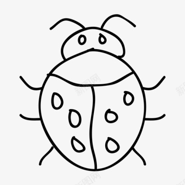 昆虫动物虫子图标图标