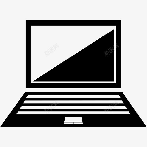 笔记本电脑家用电器图标svg_新图网 https://ixintu.com 家用电器 笔记本电脑