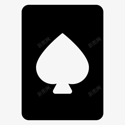 骰子卡片纸牌图标svg_新图网 https://ixintu.com 卡片 扑克 扑克桌 玩牌 纸牌 运动健身字形图标 骰子