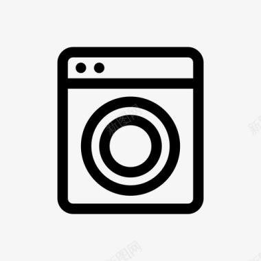 烘干机电器洗衣机图标图标