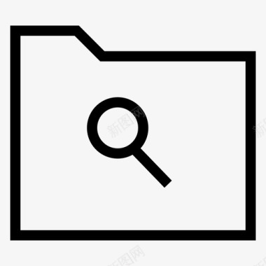 搜索目录文件箱图标图标