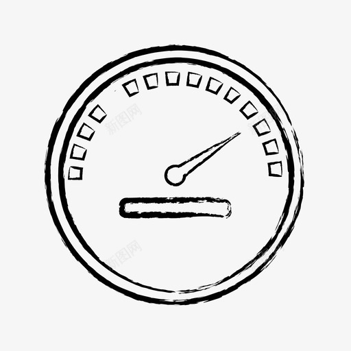 车速表计算书仪表图标svg_新图网 https://ixintu.com 仪表 指针 计算书 车速表