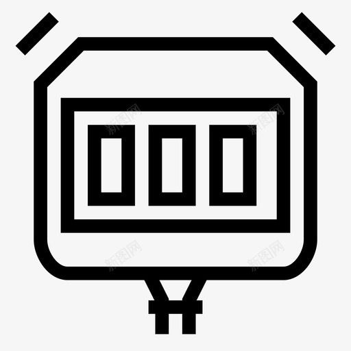 时钟怀表速度图标svg_新图网 https://ixintu.com 怀表 时钟 秒表 计时器 运动健身线图标 速度
