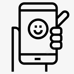 BF型应用部分标识移动友好型应用程序电话图标高清图片