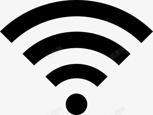 wifi路由器信号图标图标