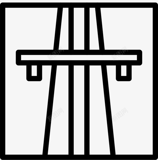 高速公路标志交通图标svg_新图网 https://ixintu.com 交通 交通标志轮廓 标志 高速公路