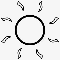 太阳能量太阳能量热图标高清图片