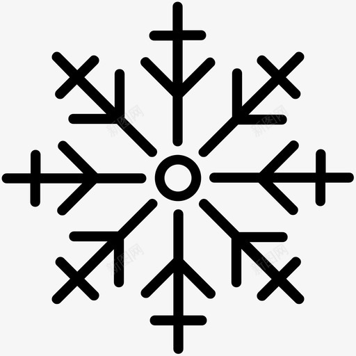 冬天冰天雪地图标svg_新图网 https://ixintu.com 冬天 冰天雪地