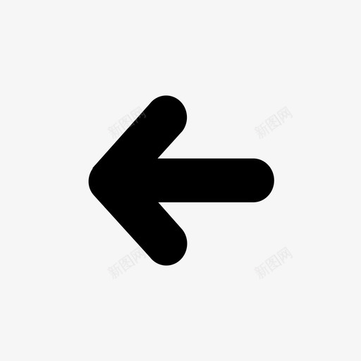 箭头按钮方向图标svg_新图网 https://ixintu.com 上一个 左 按钮 方向 箭头 菱形