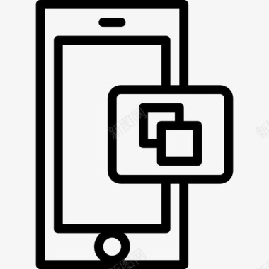 复制手机功能iphone图标图标