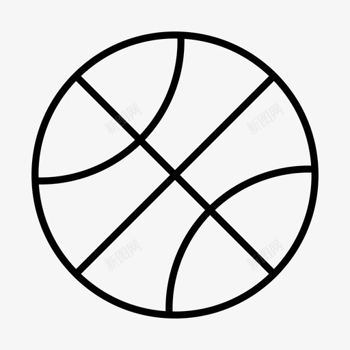 篮球国际篮联nba图标svg_新图网 https://ixintu.com nba 体育 国际篮联 球类运动 篮球