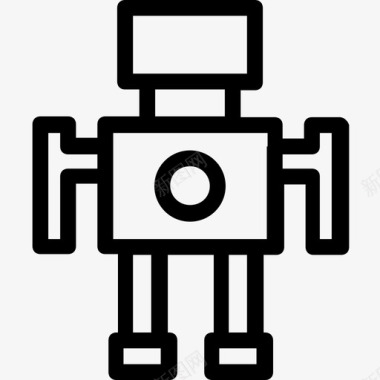 机器人仿生机器人机械人图标图标