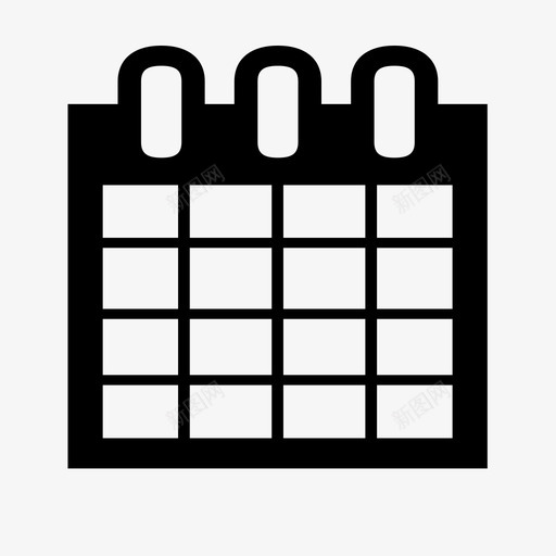 calendarsvg_新图网 https://ixintu.com calendar