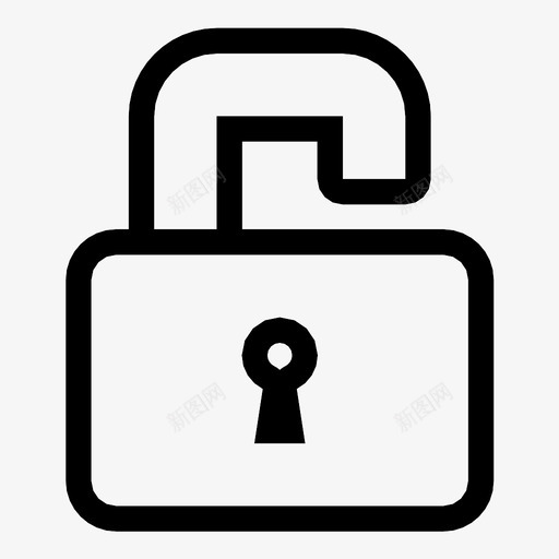 开锁钥匙图标svg_新图网 https://ixintu.com 开锁 钥匙