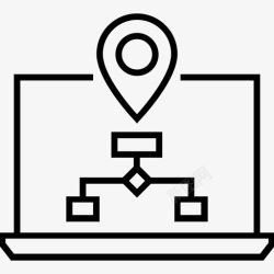 网站的层次结构网站地图层次结构结构图标高清图片