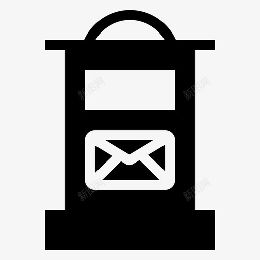 信件信箱电子邮件图标svg_新图网 https://ixintu.com 100个商业符号 信件 信息 信箱 电子邮件