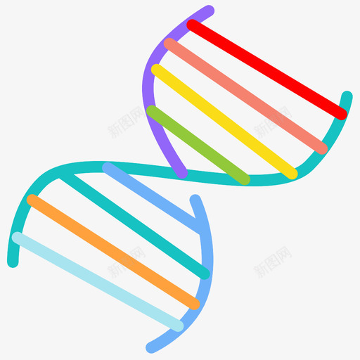 dna生物技术图标svg_新图网 https://ixintu.com dna 生物技术