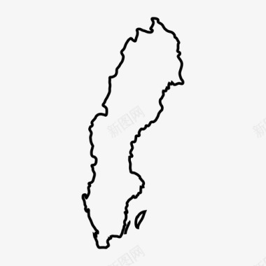 瑞典欧盟欧洲图标图标