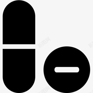 药丸药物药片图标图标