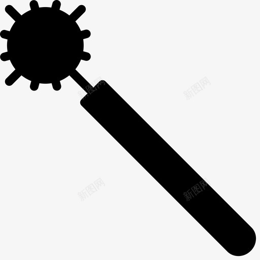 魔术棒工具形图标svg_新图网 https://ixintu.com 图形 粉碎图标设计2固体 设计 魔术棒工具
