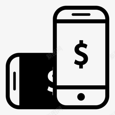 智能手机钱模型智能手机模型1图标图标