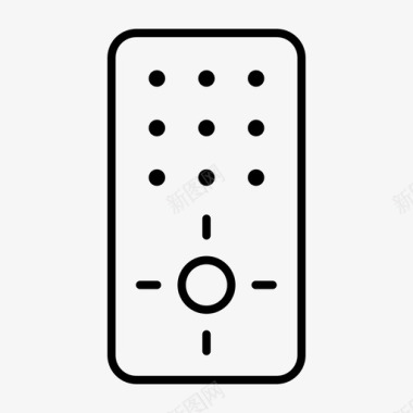 遥控器按钮控制器图标图标