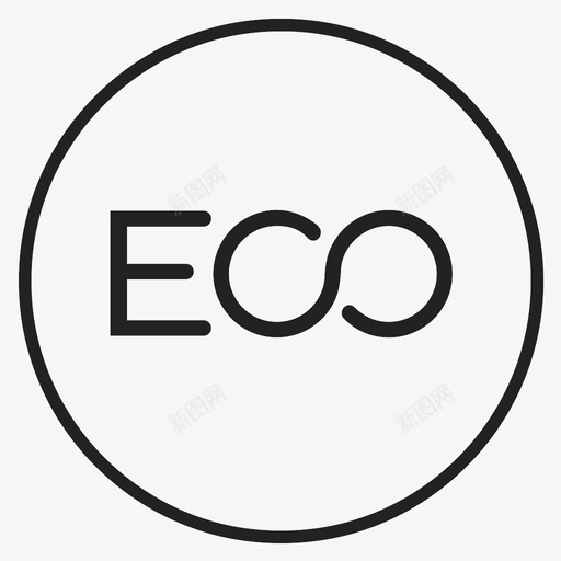 ECO自动模式svg_新图网 https://ixintu.com ECO自动模式